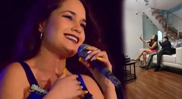 Lesly Águila no se avergonzó de cantar inglés. Lesly Águila no se avergonzó de cantar inglés.