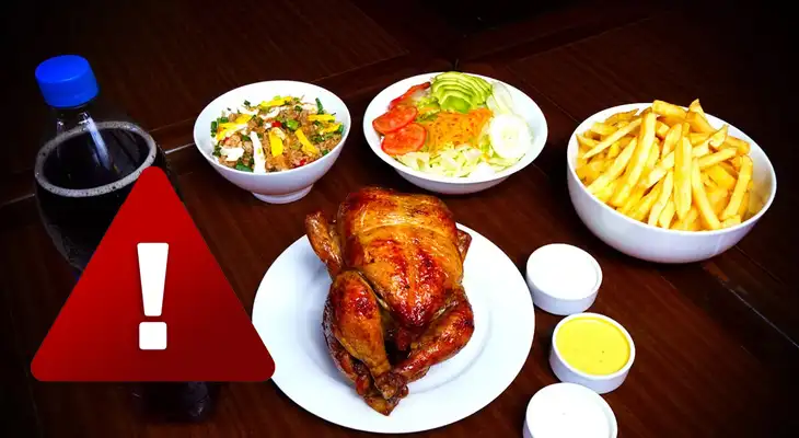 Por esta razón no deberías consumir pollo a la brasa con gaseosas.