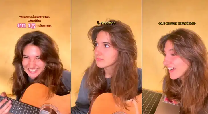 Una cantante española se propuso como reto hacer una pieza musical en 15 minutos y sorprende en las redes sociales