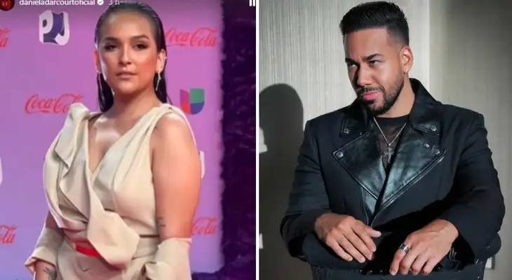 Daniela Darcourt no logró vencer en categoría a Romeo Santos.