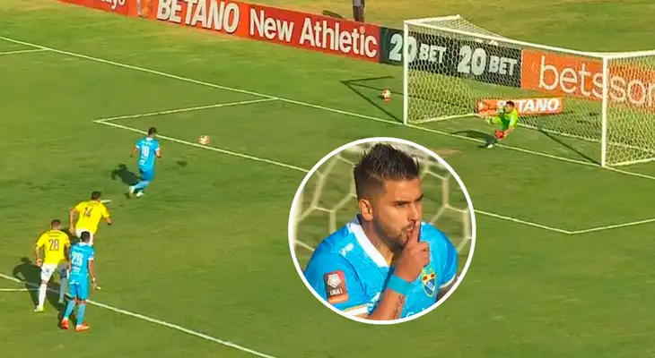 ¡Golazo de Vican! Víctor Cedrón se lució con soberbia ejecución de penal y empata 1-1 ante Cristal ¡Golazo de Vican! Víctor Cedrón se lució con soberbia ejecución de penal y empata 1-1 ante Cristal