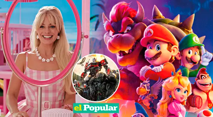 Barbie, un éxito de taquilla instantáneo protagonizado por Margot Robbie y Ryan Gosling. Barbie, un éxito de taquilla instantáneo protagonizado por Margot Robbie y Ryan Gosling.