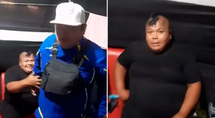 Mayimbú se quedó con las ganas de saludar a Chacalón Jr.