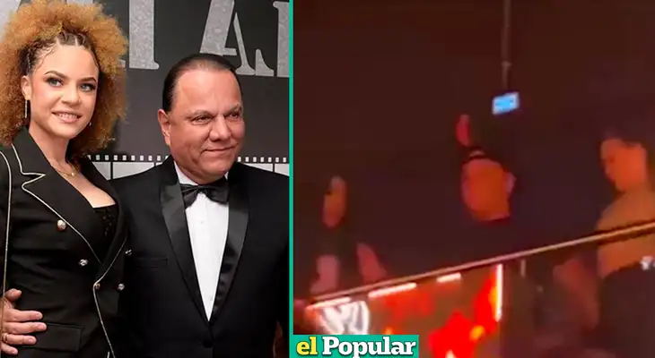Mauricio Diez Canseco estuvo bailando con sus chicas ‘Doradas de la salsa’. Mauricio Diez Canseco estuvo bailando con sus chicas ‘Doradas de la salsa’.