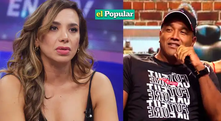 Mónica Cabrejos fulimina a su expareja Chemo Ruiz. Mónica Cabrejos fulimina a su expareja Chemo Ruiz.