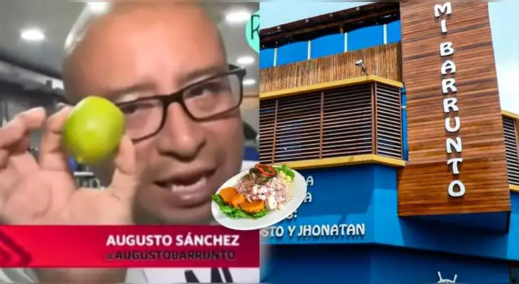 Dueño de Mi Barrunto deja en shock en redes sociales por comentario sobre alza del precio del limón. Dueño de Mi Barrunto deja en shock en redes sociales por comentario sobre alza del precio del limón.