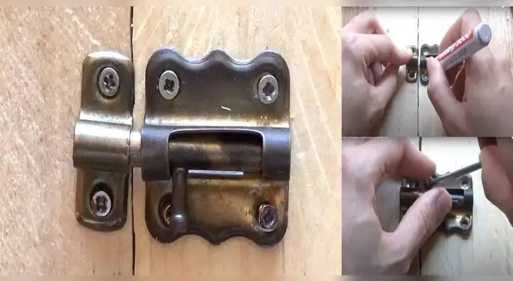 Aprende a poner un cerrojo de manera fácil. Aprende a poner un cerrojo de manera fácil.
