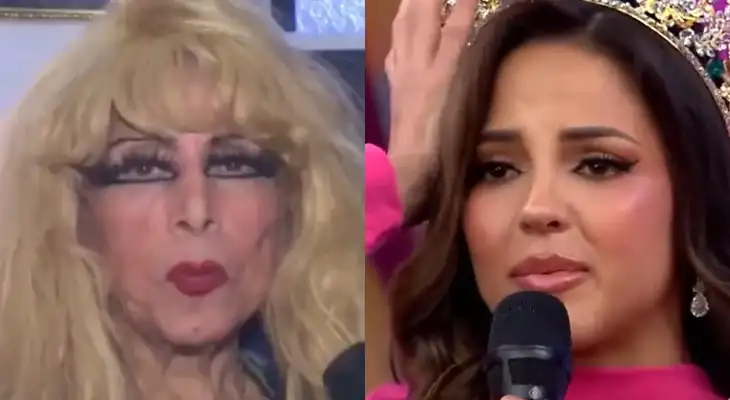 Monique Pardo estalló contra Luciana Fuster tras errores que en el certamen de belleza.