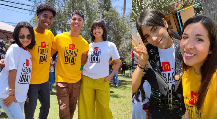 Conocidos artistas apoyan noble campaña.