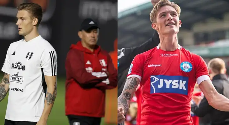 Oliver Sonne es noticia en Dinamarca y usuarios peruanos hacen tendencia a Juan Reynoso.