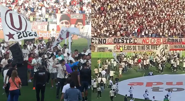 Universitario campeón 2023: así fue la esperada vuelta olímpica en el Estadio Monumental ante sus hinchas Universitario campeón 2023: así fue la esperada vuelta olímpica en el Estadio Monumental ante sus hinchas