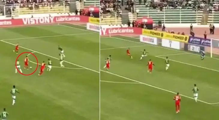 Piero Quispe se fue al ataque con Bryan Reyna, pero el gol a Bolivia no llegó para Perú. Piero Quispe se fue al ataque con Bryan Reyna, pero el gol a Bolivia no llegó para Perú.