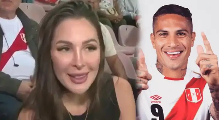 Ana Paula Consorte, novia de Paolo Guerrero, presente en el Perú vs. Venezuela. Ana Paula Consorte, novia de Paolo Guerrero, presente en el Perú vs. Venezuela.
