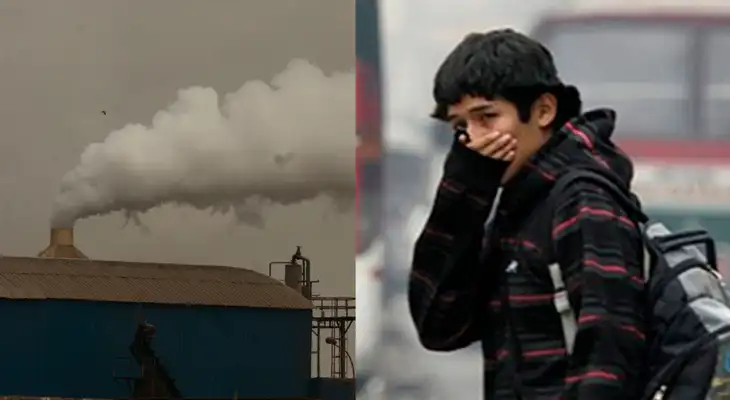 Ciudadanos de este distrito de Lima Norte sufren por la cantidad de contaminantes que existen en el aire. Ciudadanos de este distrito de Lima Norte sufren por la cantidad de contaminantes que existen en el aire.