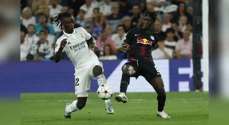 Real Madrid espera eliminar a Leipzig y avanzar a los cuartos de final
