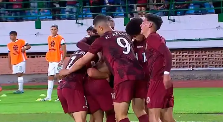 Venezuela reacciona y hace respetar su casa: remonta 2-1 a Bolivia en el Preolímpico Venezuela reacciona y hace respetar su casa: remonta 2-1 a Bolivia en el Preolímpico
