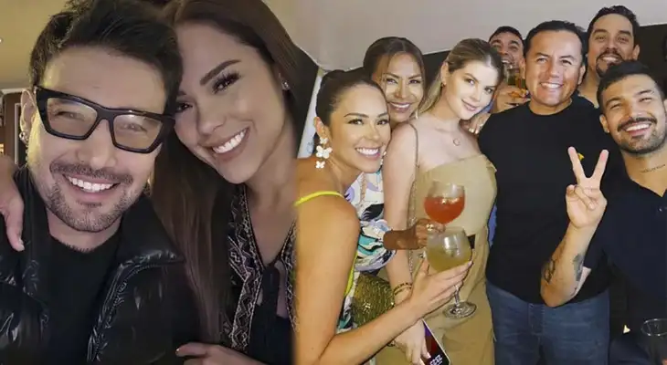 Karen Schwarz disfrutó de su cumpleaños número 40 junto a su esposo y amistades.
