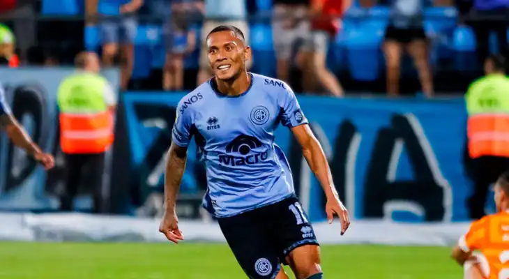 El 'Picante' está feliz: Bryan Reyna anota su primer gol en el clásico Belgrano vs. Talleres en Argentina El 'Picante' está feliz: Bryan Reyna anota su primer gol en el clásico Belgrano vs. Talleres en Argentina