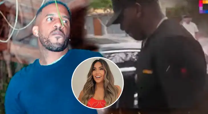 Jefferson Farfán fue abordado por Amor y Fuego tras demanda de Olenka Mejía. Jefferson Farfán fue abordado por Amor y Fuego tras demanda de Olenka Mejía.