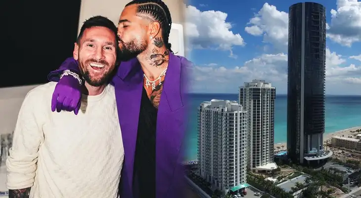 Maluma vive en un edificio costoso en Miami. Maluma vive en un edificio costoso en Miami.