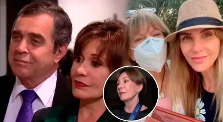 Yvonne Frayssinet habla con las cámaras de 'Amor y Fuego'.