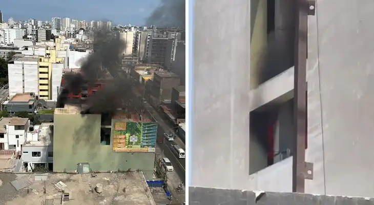 El siniestro se produzco en la avenida General Pablo Clement en Pueblo Libre. El siniestro se produzco en la avenida General Pablo Clement en Pueblo Libre.