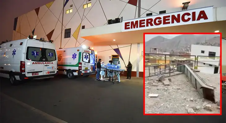 Doctores del INSN San Borja operaron al menor que le cayó el tobogán en la cabeza. Doctores del INSN San Borja operaron al menor que le cayó el tobogán en la cabeza.