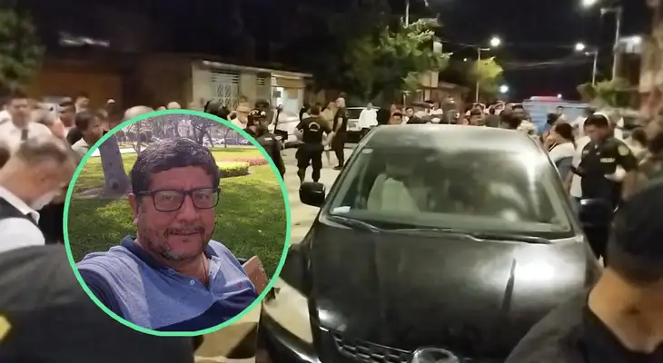 El abogado Manuel Chinchay fue asesinado en su vehículo de varios disparos.