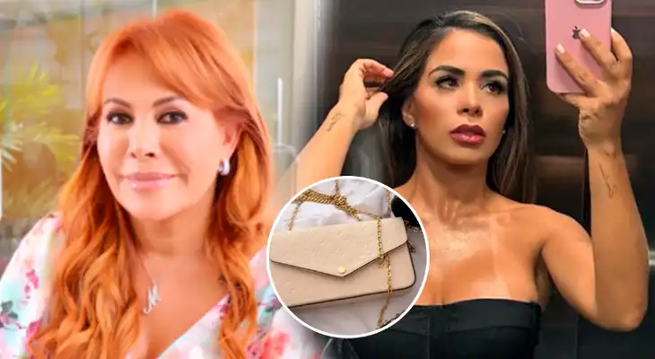 Magaly Medina cuestiona a Vanessa López por presumir carteras tras ampay de Jhonny Silva.