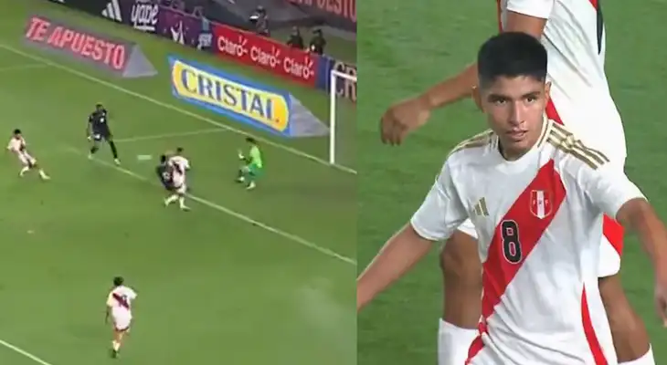 Piero Quispe apareció para poner el 3-0 de Perú sobre República Dominicana.