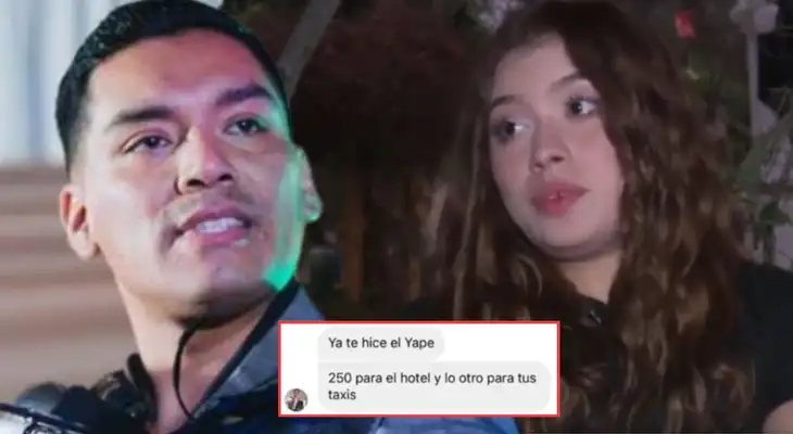 Donnie Yaipén yapeó a Yanira Higginson para el hotel. Donnie Yaipén yapeó a Yanira Higginson para el hotel.