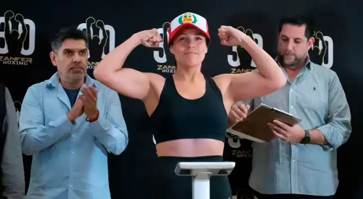 Linda Lecca pelea hoy por el título mundial. Aquí los detalles.