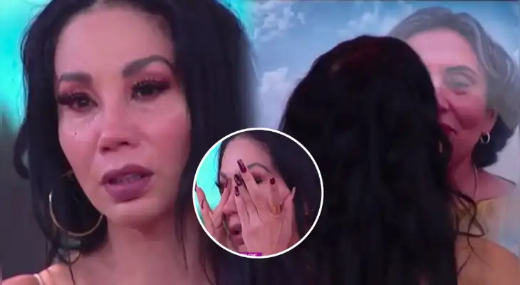 Paola Ruiz se quiebra al hablar de su mamita fallecida.
