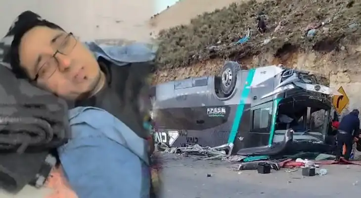 Pasajero cuenta el terrible momento que vivió tras despiste de bus en Ayacucho. Pasajero cuenta el terrible momento que vivió tras despiste de bus en Ayacucho.