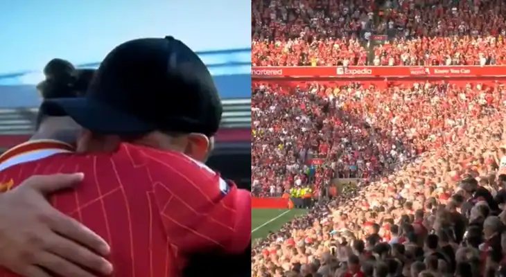 Se acabó una era: Jürgen Klopp se despidió así de Liverpool en el Anfield con emotivo canto