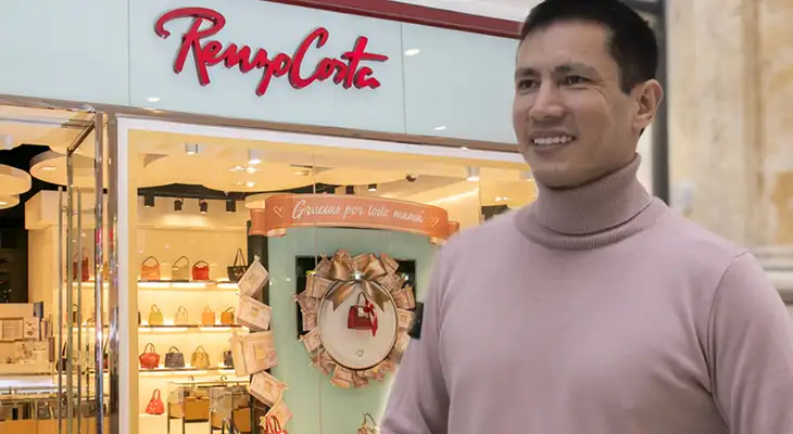 Renzo Costa es una empresa familiar fundada por Marina Bustamante.