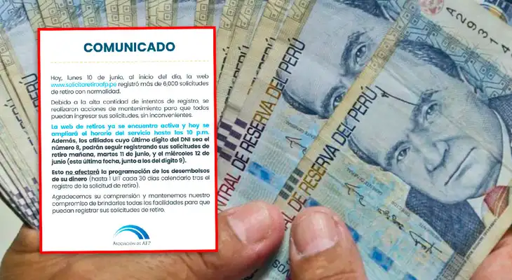 Asociación de AFP ACTIVA web de retiros y anuncia nuevas medidas urgentes: ¿cuáles son? Asociación de AFP ACTIVA web de retiros y anuncia nuevas medidas urgentes: ¿cuáles son?