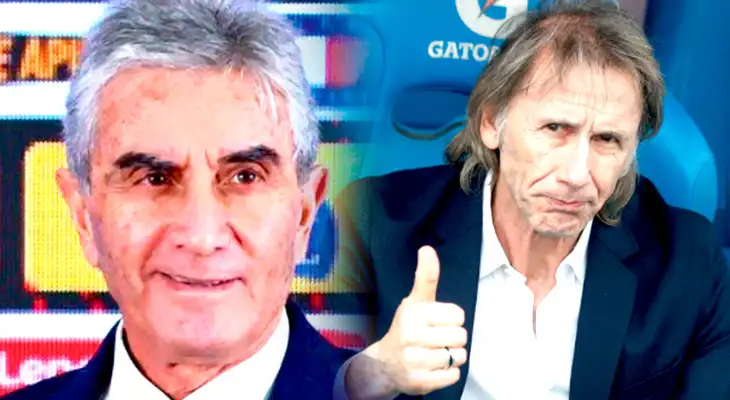 Juan Carlos Oblitas reveló por qué no saludó a Ricardo Gareca y lanzó curioso comentario: “Que feo le queda ese buzo” Juan Carlos Oblitas reveló por qué no saludó a Ricardo Gareca y lanzó curioso comentario: “Que feo le queda ese buzo”