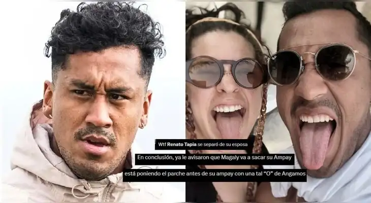 Usuarios en redes sociales reaccionan al fin del matrimonio de Renato Tapia y Andrea Cordero. Usuarios en redes sociales reaccionan al fin del matrimonio de Renato Tapia y Andrea Cordero.