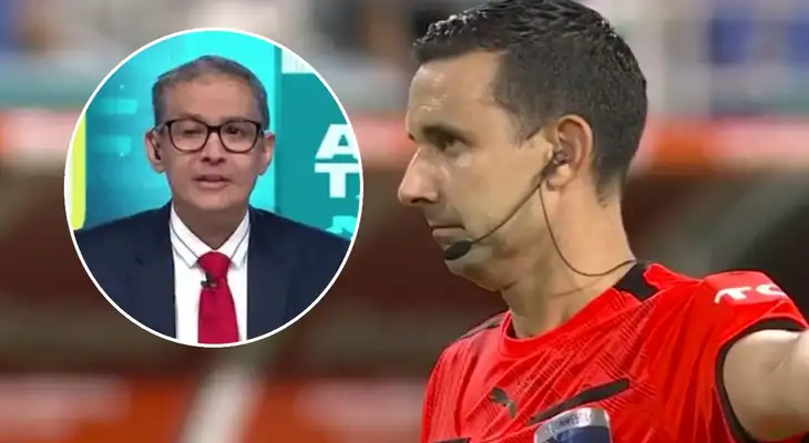 Erick Osores indignado con el árbitro mexicano por favorecer a Argentina: "Ahí no cobras"