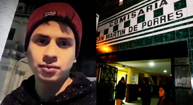 El joven fue intervenido por efectivos de la Policía Nacional del Perú. El joven fue intervenido por efectivos de la Policía Nacional del Perú.