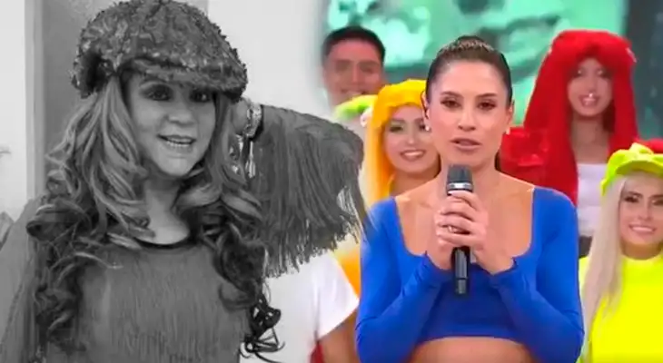 María Pía Copello se despide de Yola Polastri en su programa 'Mande quien mande'. María Pía Copello se despide de Yola Polastri en su programa 'Mande quien mande'.