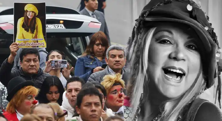 Seguidores y familiares dan último adiós a Yola Polastri. Seguidores y familiares dan último adiós a Yola Polastri.