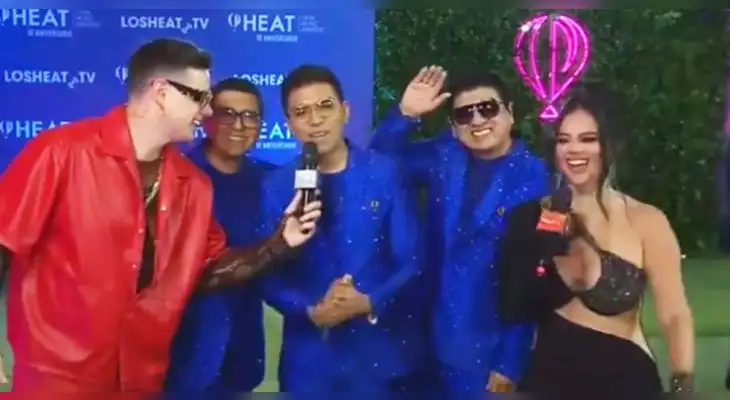 Así fue la presentación de Grupo 5 en los Premios Heat 2024