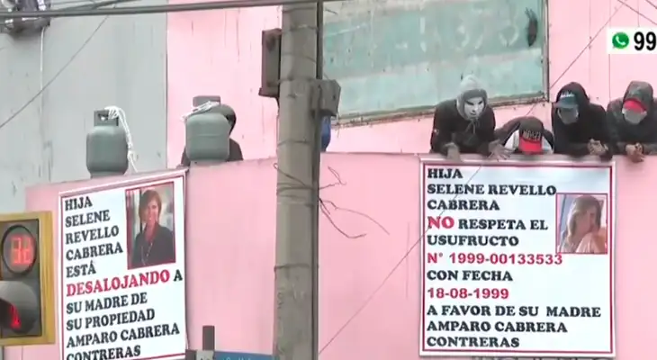 Desalojo se trataría de una disputa familiar. Desalojo se trataría de una disputa familiar.