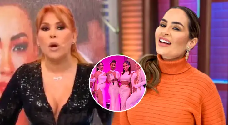 Magaly tilda de 'franelera' a Ethel Pozo por elogiar looks de salseras en los Premios Heat