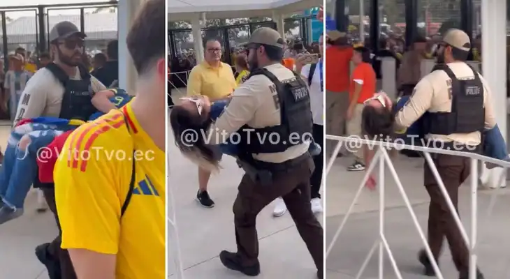 Final de la Copa América 2024: niña colombiana pierde el conocimiento tras ser agredida en desmanes Final de la Copa América 2024: niña colombiana pierde el conocimiento tras ser agredida en desmanes