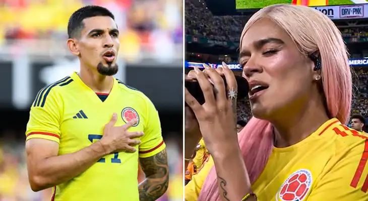 Karol G rindió homenaje a Daniel Muñoz en la selección de Colombia. Karol G rindió homenaje a Daniel Muñoz en la selección de Colombia.