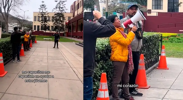 La madre imploró a las autoridades que reintegren su hijo a la UNI.