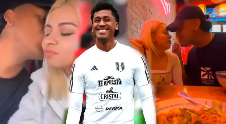 Renato Tapia se muestra enamorado de hondureña. Renato Tapia se muestra enamorado de hondureña.